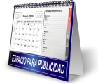 Calendario carpita de escritorio